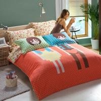 俺們兩口子男歡女愛全棉活性四件套